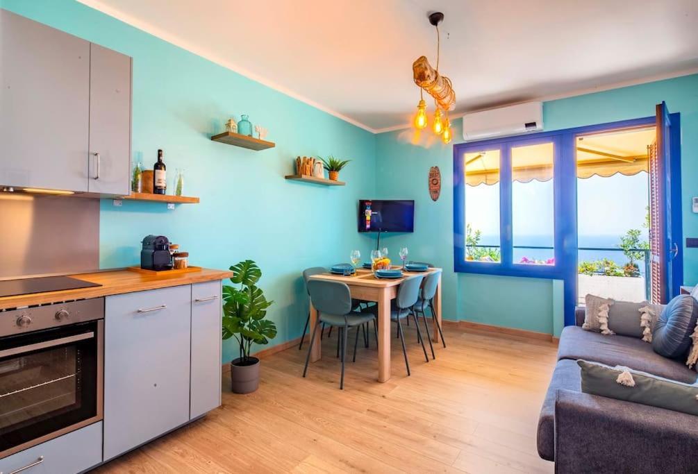 Il Grande Blu - Vista Panoramica Sul Golfo Διαμέρισμα Ospedaletti Εξωτερικό φωτογραφία