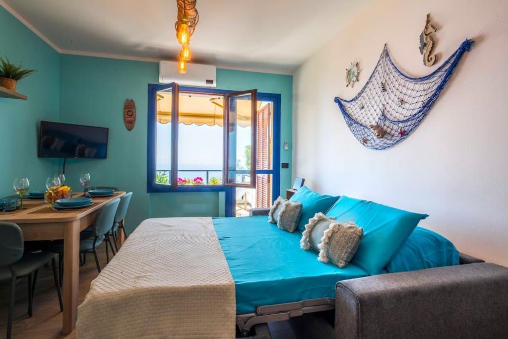 Il Grande Blu - Vista Panoramica Sul Golfo Διαμέρισμα Ospedaletti Εξωτερικό φωτογραφία
