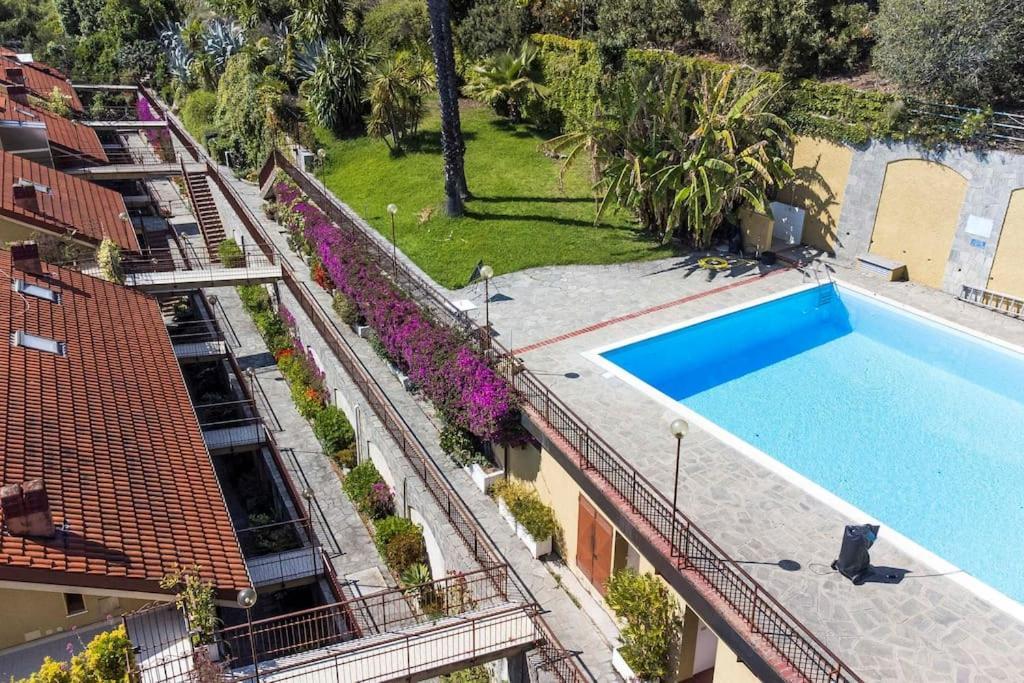 Il Grande Blu - Vista Panoramica Sul Golfo Διαμέρισμα Ospedaletti Εξωτερικό φωτογραφία
